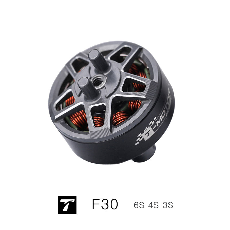 F30 T-MOTOR FPV Series Brushless Motor new style  F30 6S 4S 3S BRUSHLESS FPV Outrunner Motor 3-6S Four in a box.