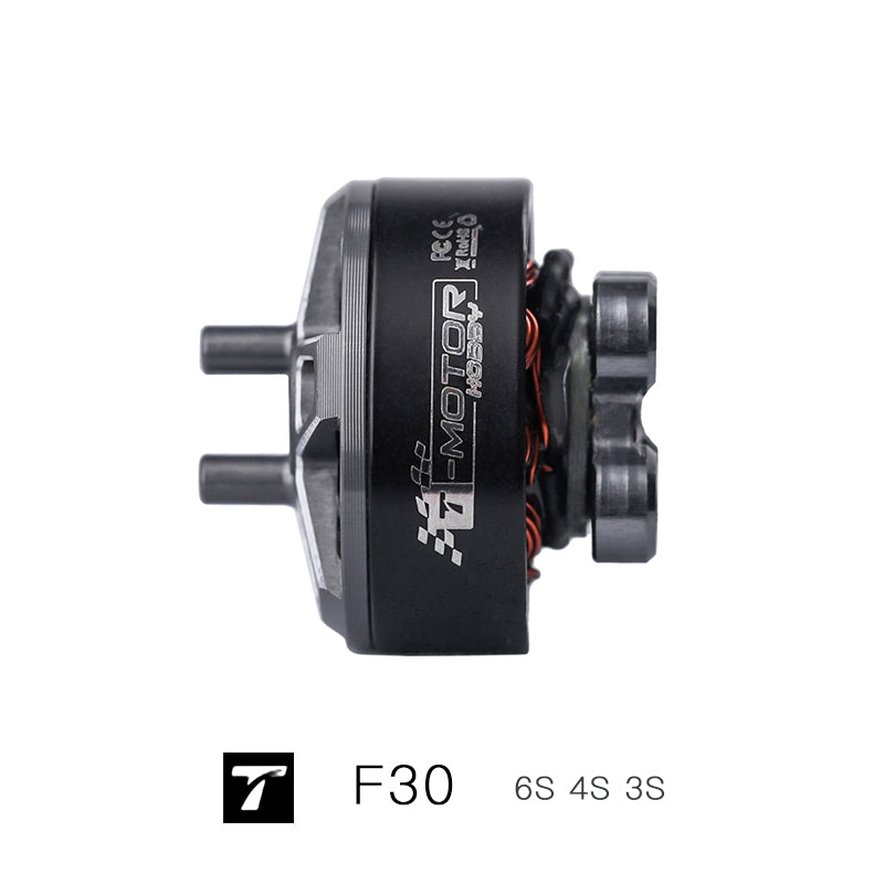 F30 T-MOTOR FPV Series Brushless Motor new style  F30 6S 4S 3S BRUSHLESS FPV Outrunner Motor 3-6S Four in a box.
