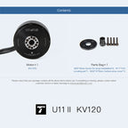 U11Ⅱ Power Type UAV Motor KV120